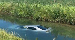 Auto con tre giovani finisce nel fiume Agnena: uno è grave