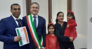 Pietramelara – Un nuovo cittadino italiano nella comunità pietramelarese