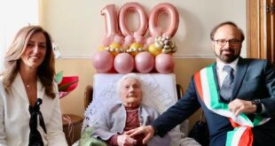 San Potito Sannitico – La signora Lilia compie 100 anni