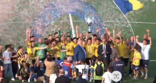 Sessa Aurunca – Vittoria sul Battipaglia: la Sessana calcio, dopo l’Eccellenza, conquista la coppa Italia promozione Campania 2024