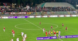 CALCIO – La Casertana a Giugliano per avere conferme e nuove soluzioni offensive