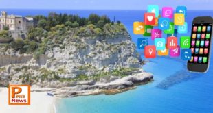 app turismo calabria spiaggia cellulare smartphone