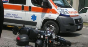 Vairano Patenora – Uomo cade dalla moto, corsa in ospedale