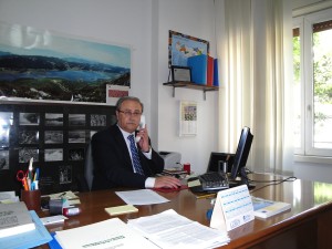 Pietro Cappella, presidente Sannio Alifano, è finito sotto accusa aper l'assunzione del nipotino